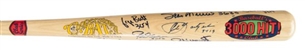 3,000 Hit Club Multi-Signed Cooperstown Bat With 17 Signatures